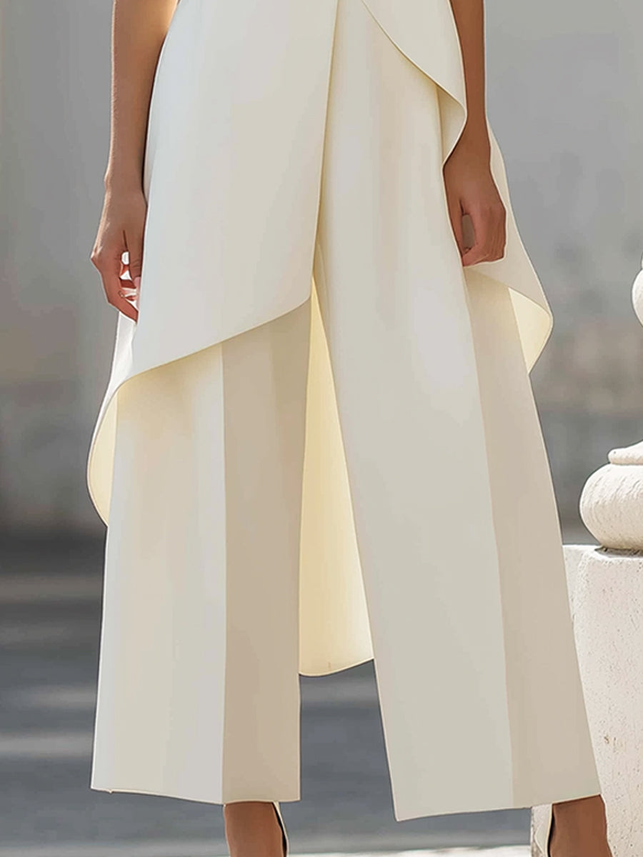 Martina - Long Elegant Drop Suit