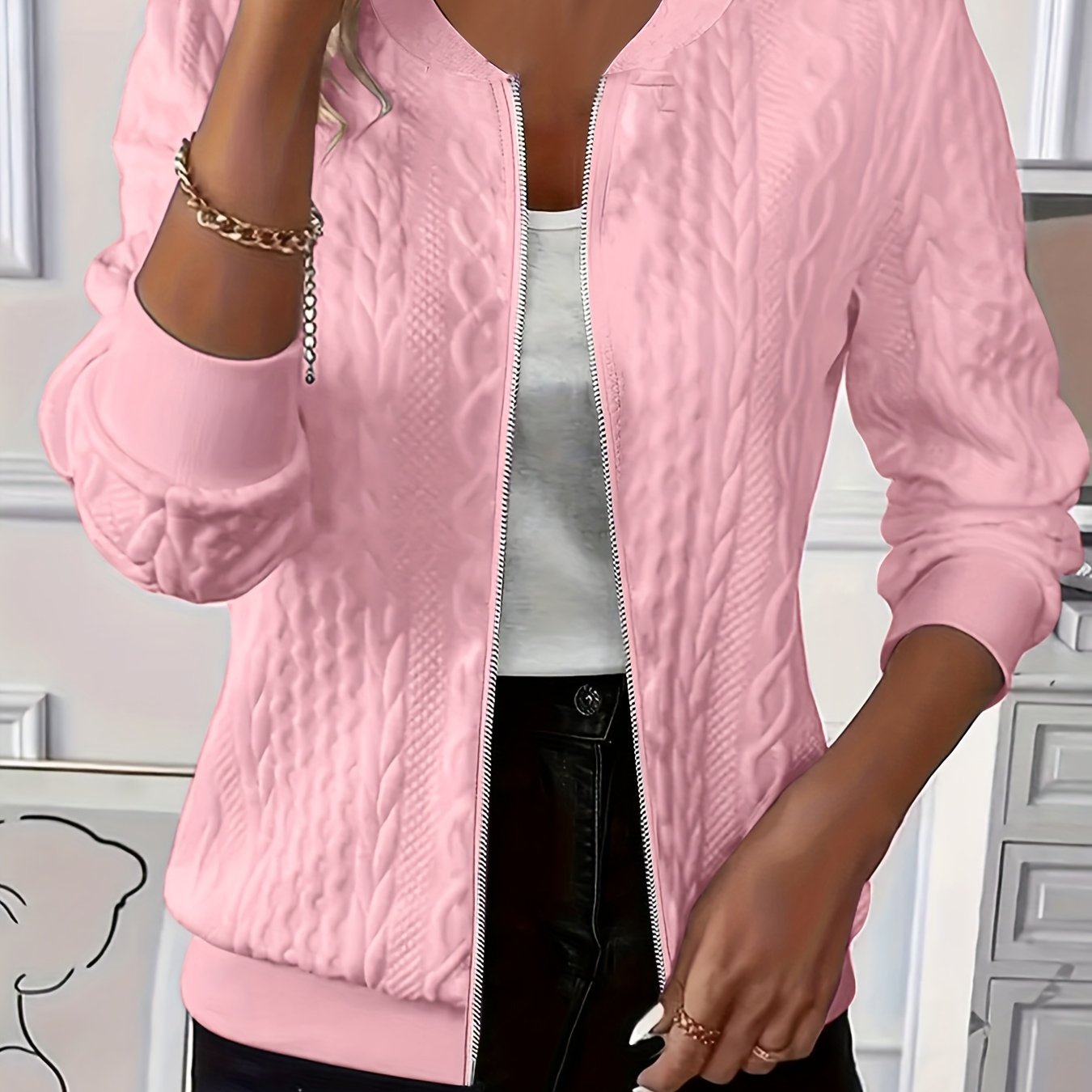 Sienna Knit Zip Jacket