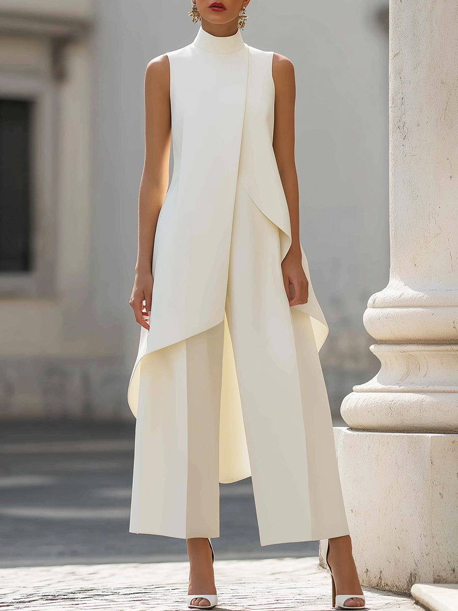 Martina - Long Elegant Drop Suit