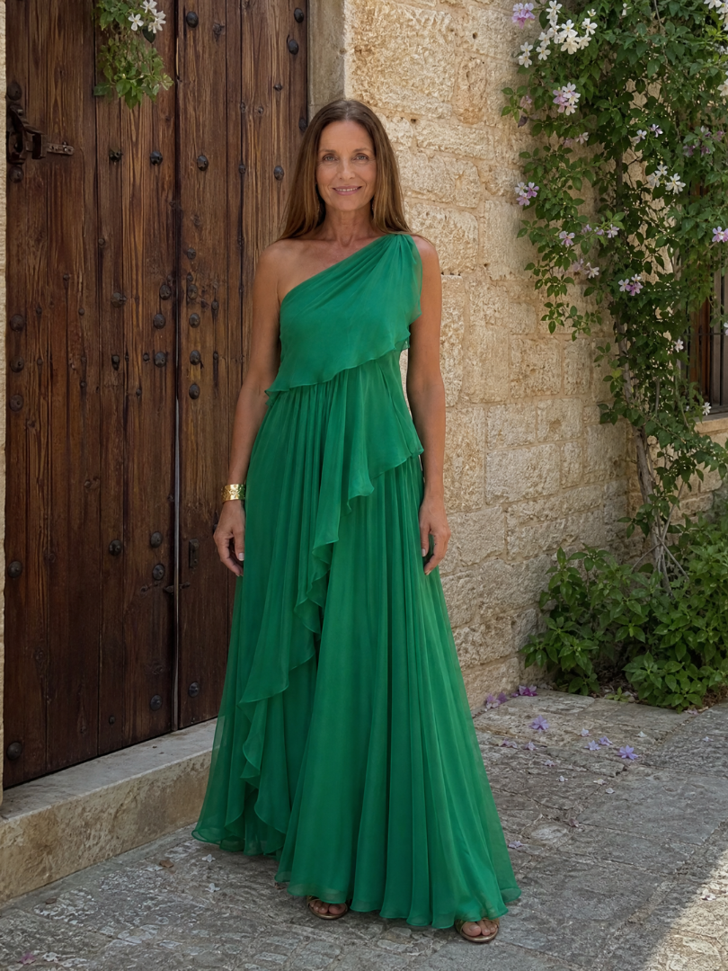 Talia - Ruffle Maxi Dress