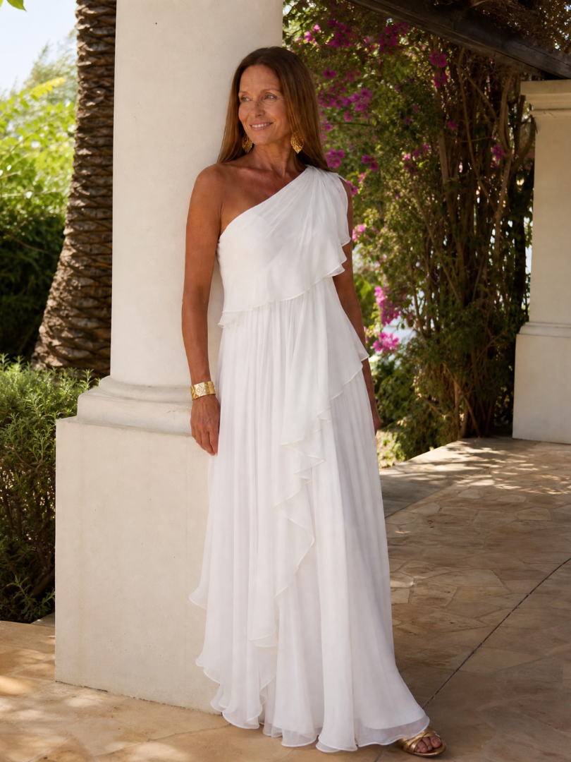 Talia - Ruffle Maxi Dress