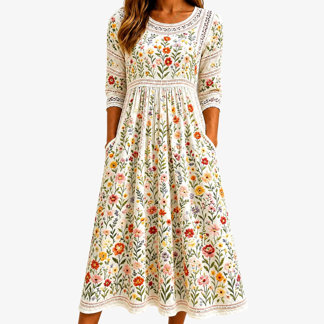 Wildflower's | Midi Spring Dress