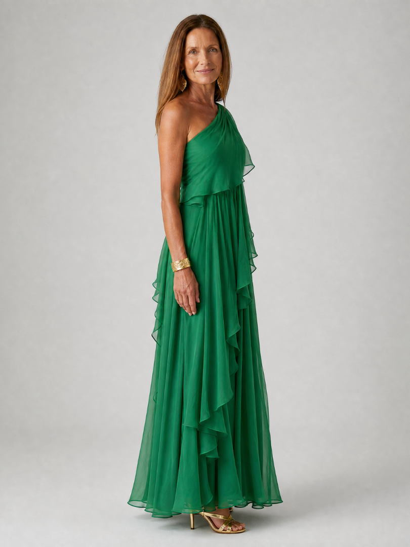Talia - Ruffle Maxi Dress
