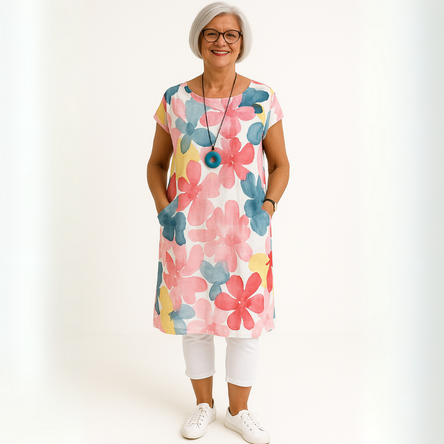 Danica - light butterfly dress