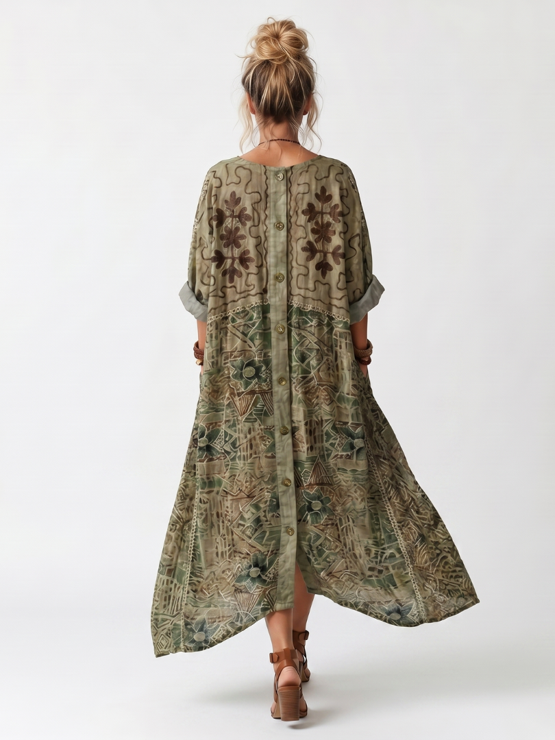 Aleta | Pocket Midi Dress