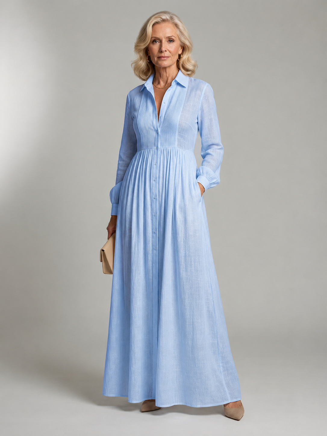 Lioren | Soft Flow Maxi Dress