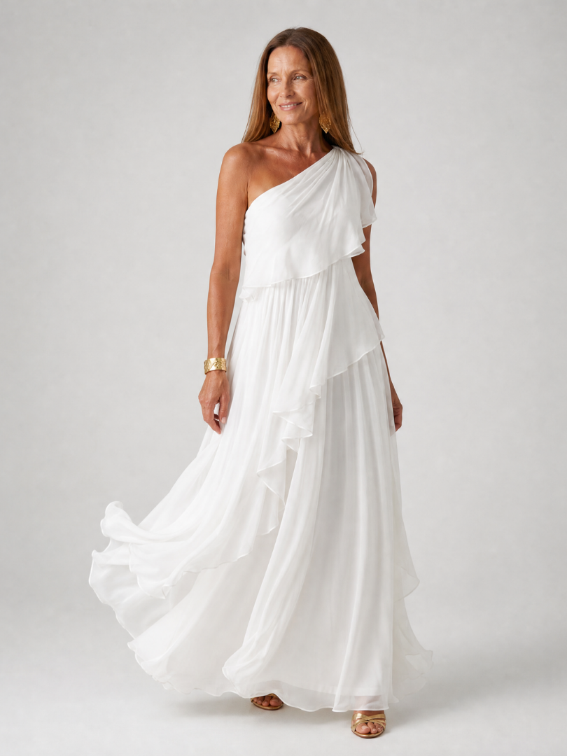 Talia - Ruffle Maxi Dress