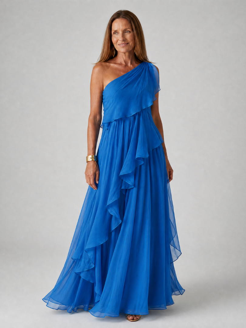 Talia - Ruffle Maxi Dress