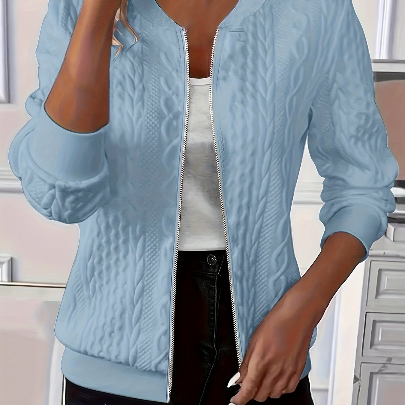 Sienna Knit Zip Jacket