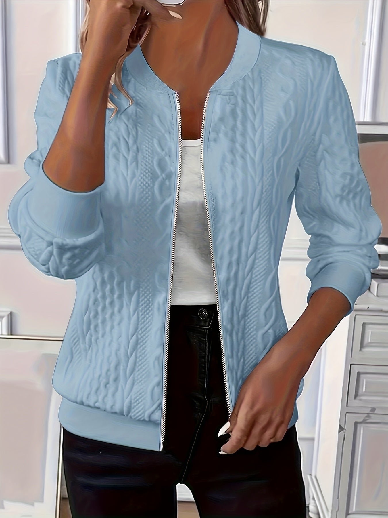 Sienna Knit Zip Jacket