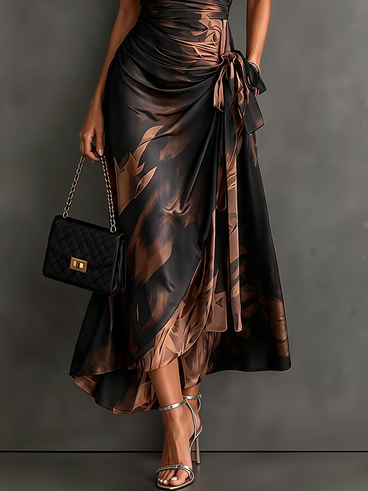 Belinda - Wrap Midi Dress