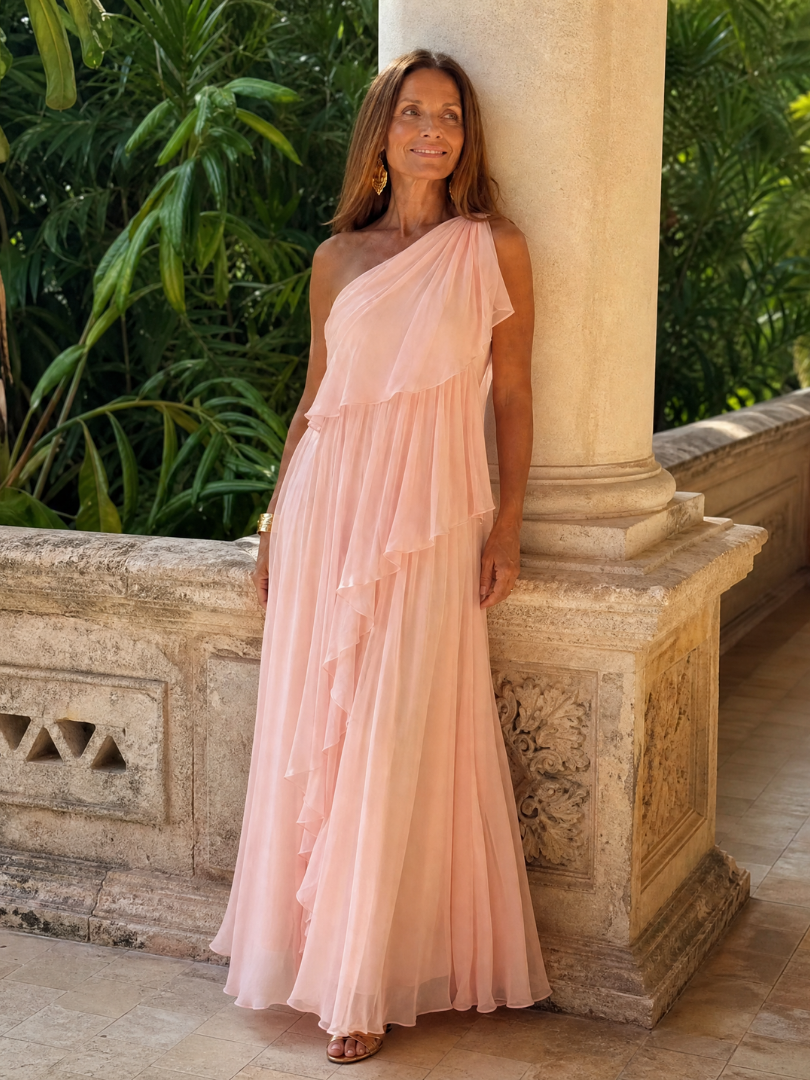 Talia - Ruffle Maxi Dress