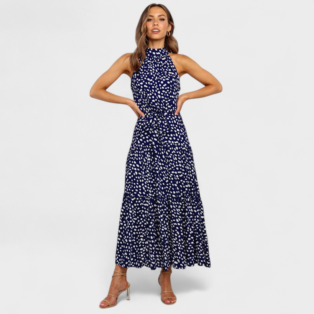 Kitty - Polka Dot Maxi Dress