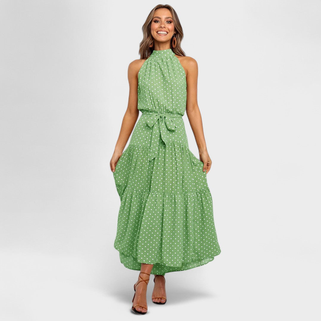 Kitty - Polka Dot Maxi Dress