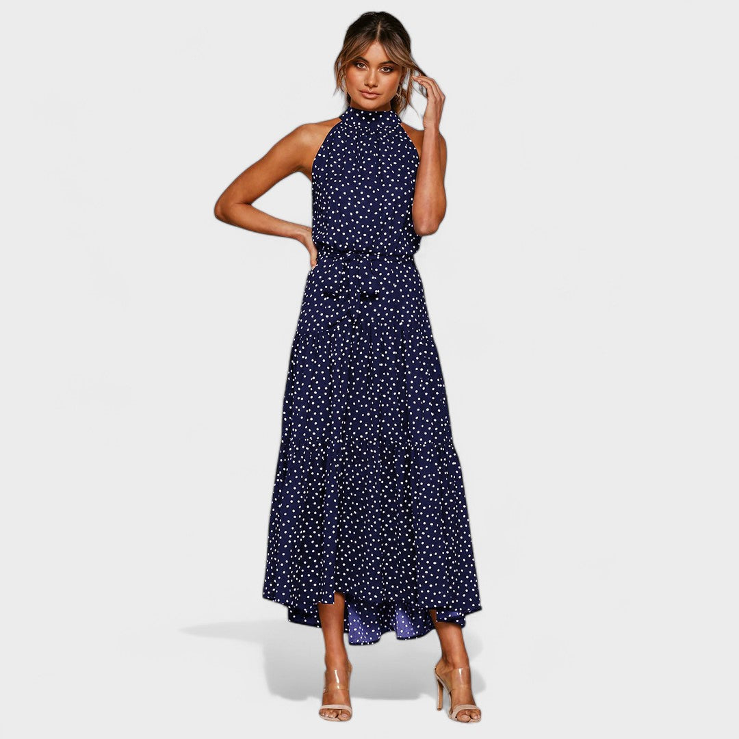 Kitty - Polka Dot Maxi Dress