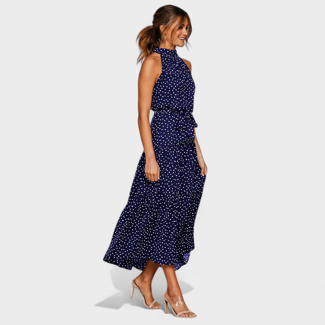 Kitty - Polka Dot Maxi Dress