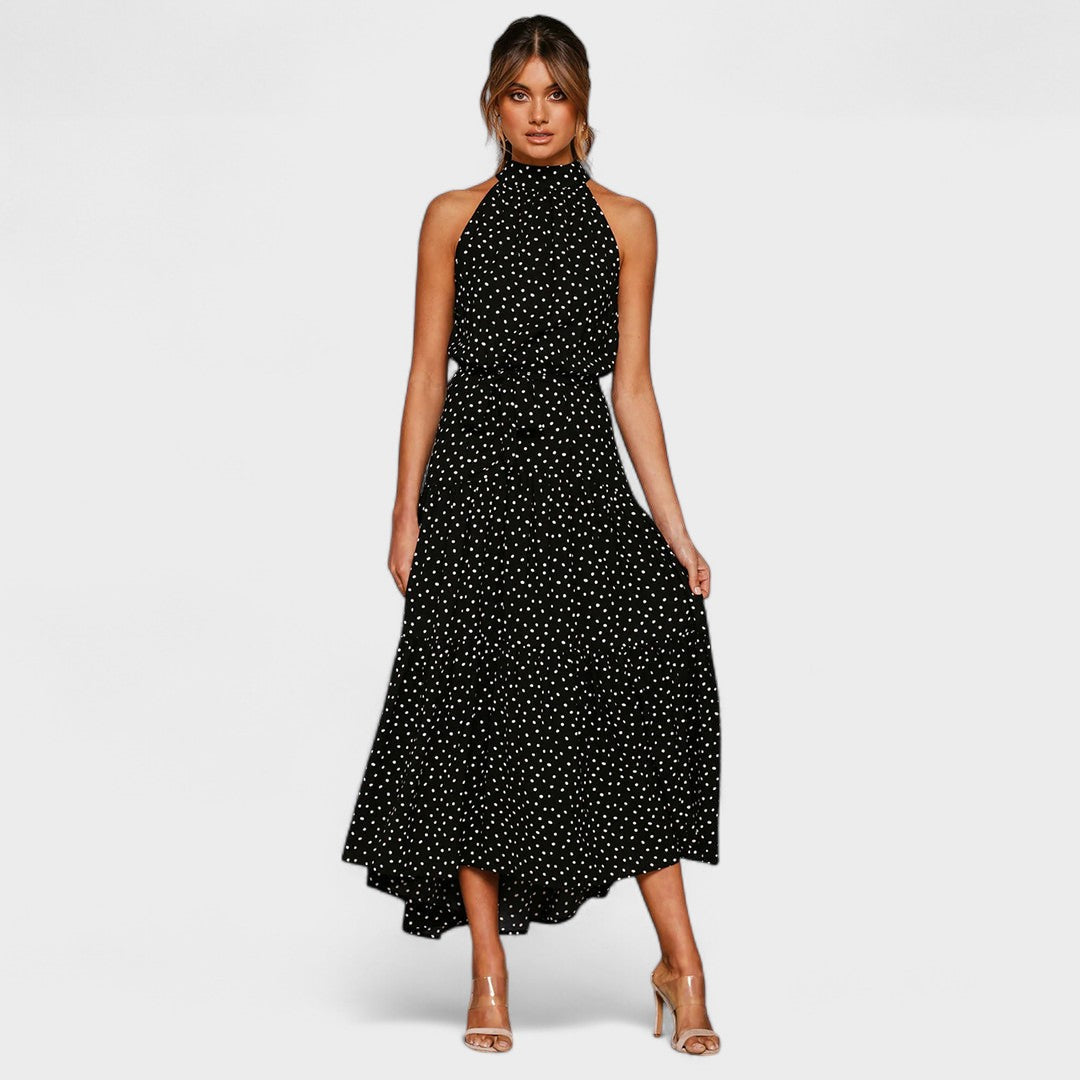 Kitty - Polka Dot Maxi Dress