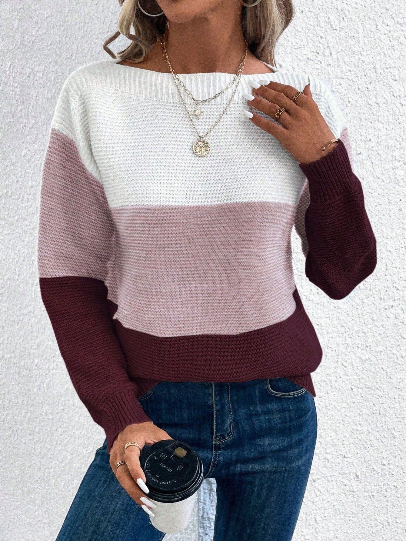 Fenna Ombre Knit Jumper