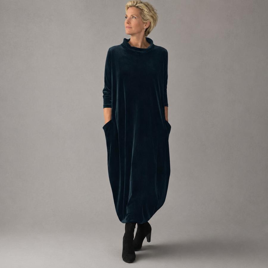 Leona - Velvet Maxi Dress