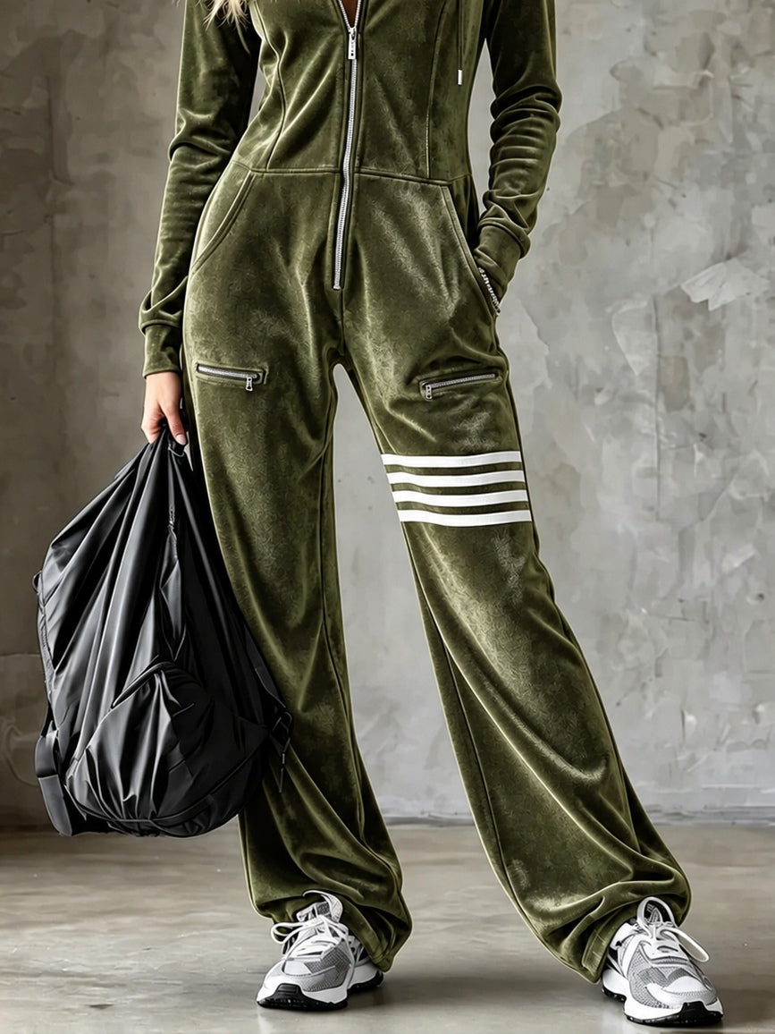 Olivia - Green Jumpsuit