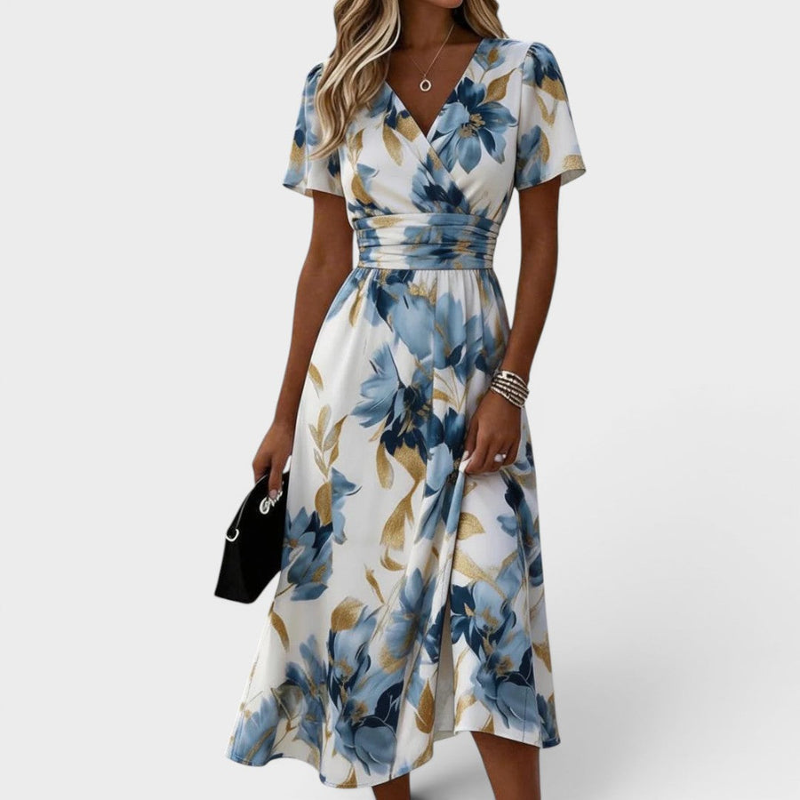 Denise - Floral Midi Dress