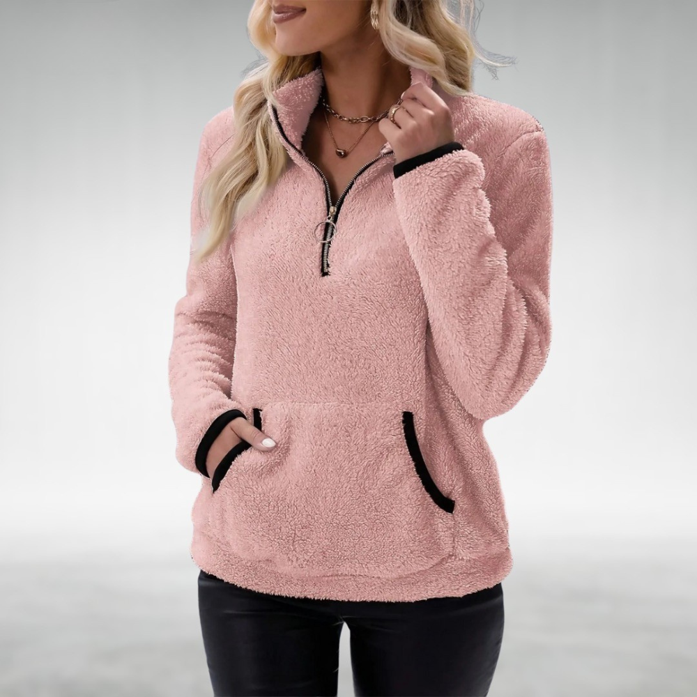 Luna Cozy Half-Zip Pullover