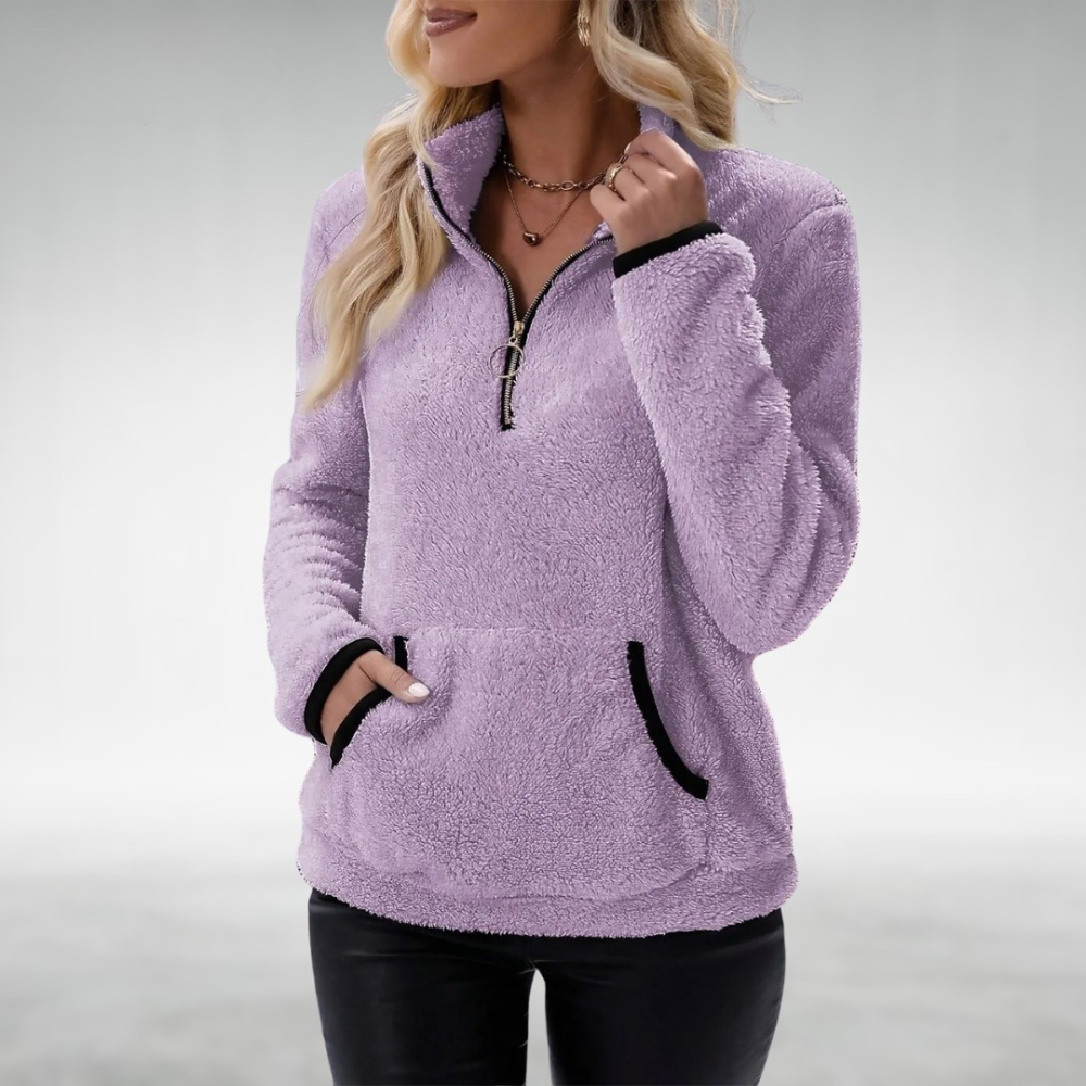 Luna Cozy Half-Zip Pullover