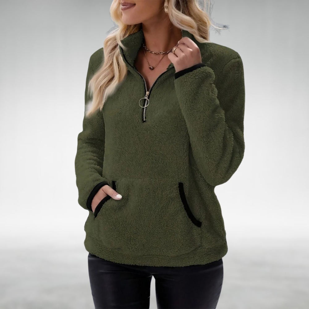 Luna Cozy Half-Zip Pullover
