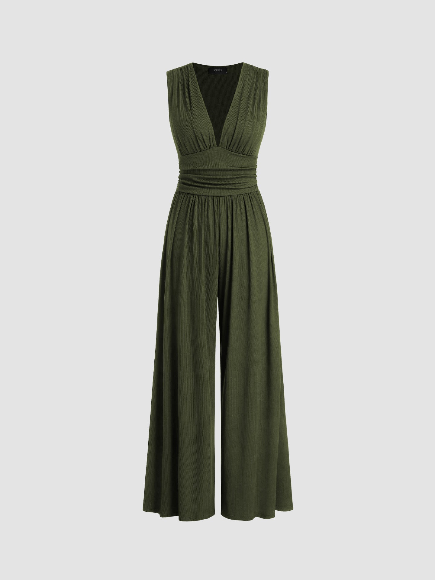 Senna's Chic Sleeveless Wide-Leg Jumpsuit