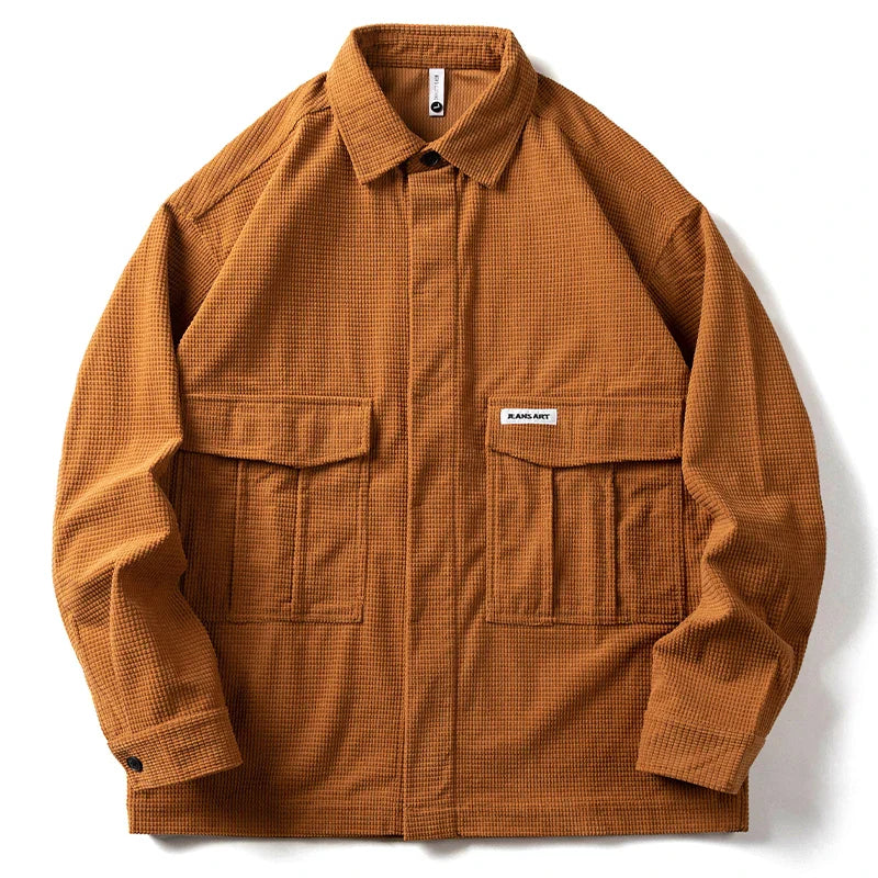 Waffle Grid Shirt
