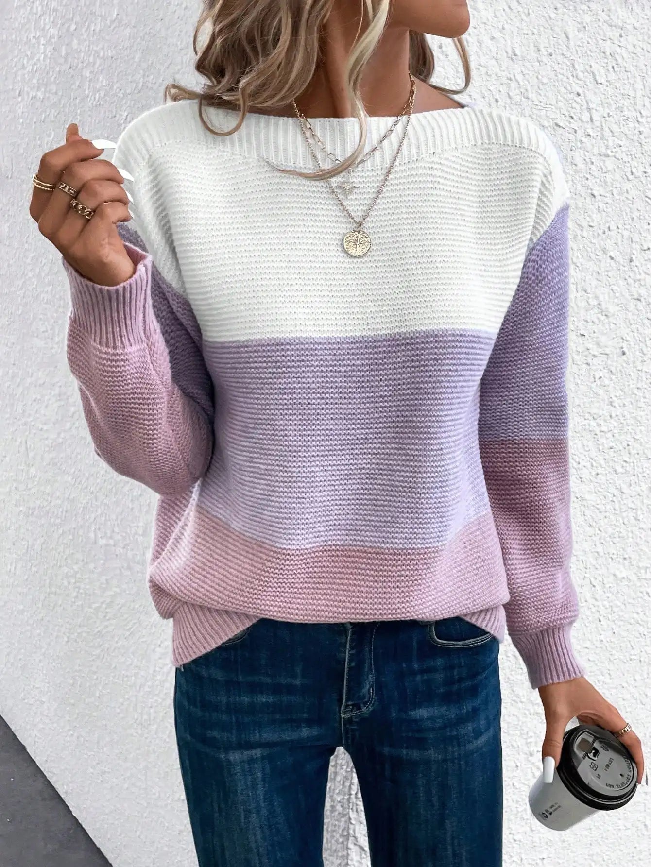 Fenna Ombre Knit Jumper