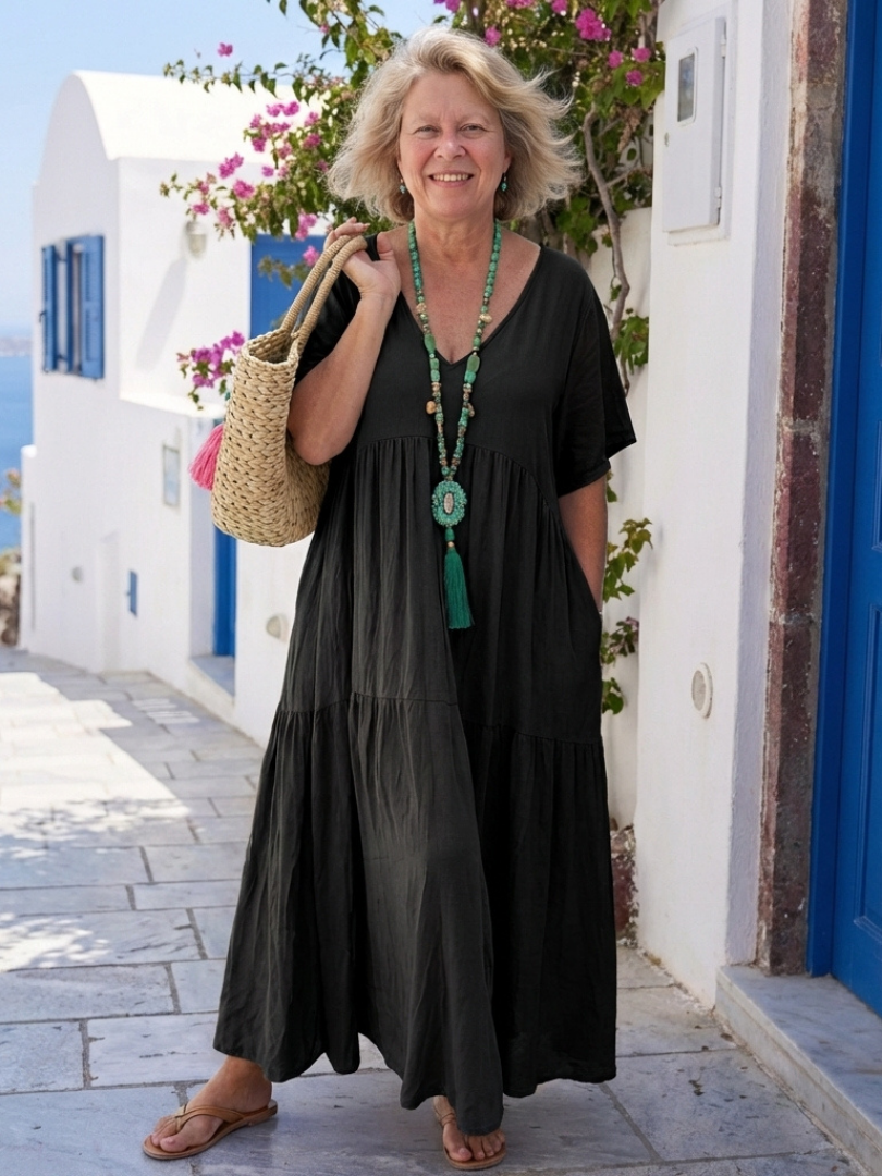 Isabelle™ | Boho Dress Santorini