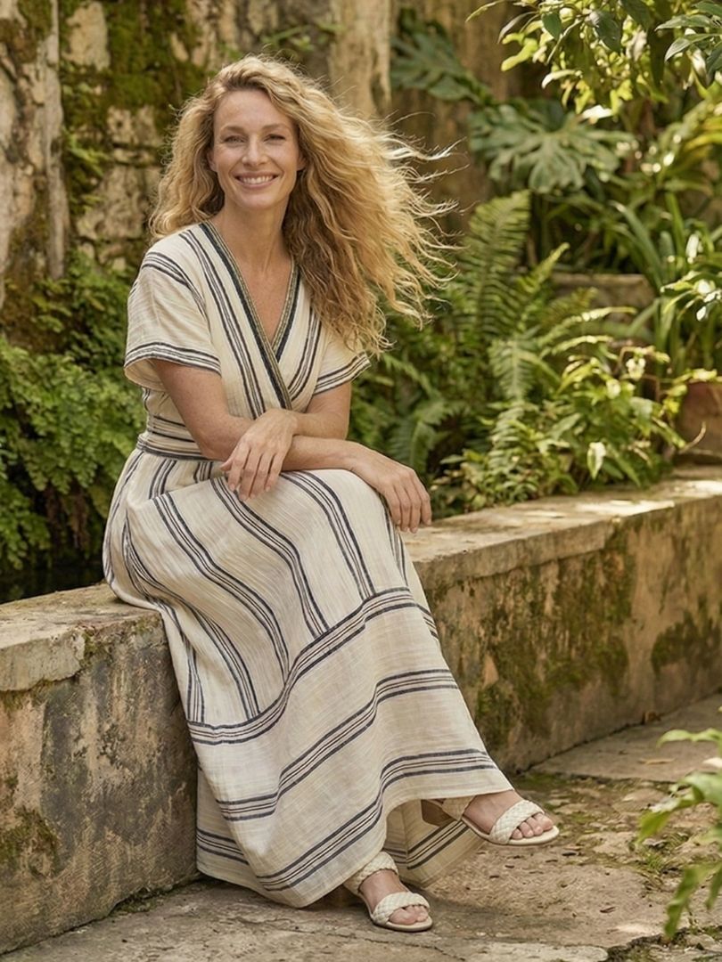 Valentine™ | Wrap Dress Santorini