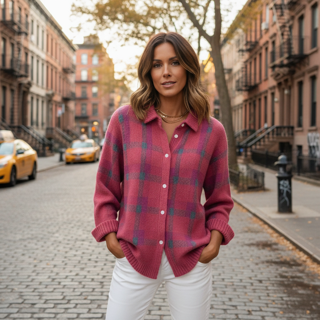Evelyn Classic Striped Sweater