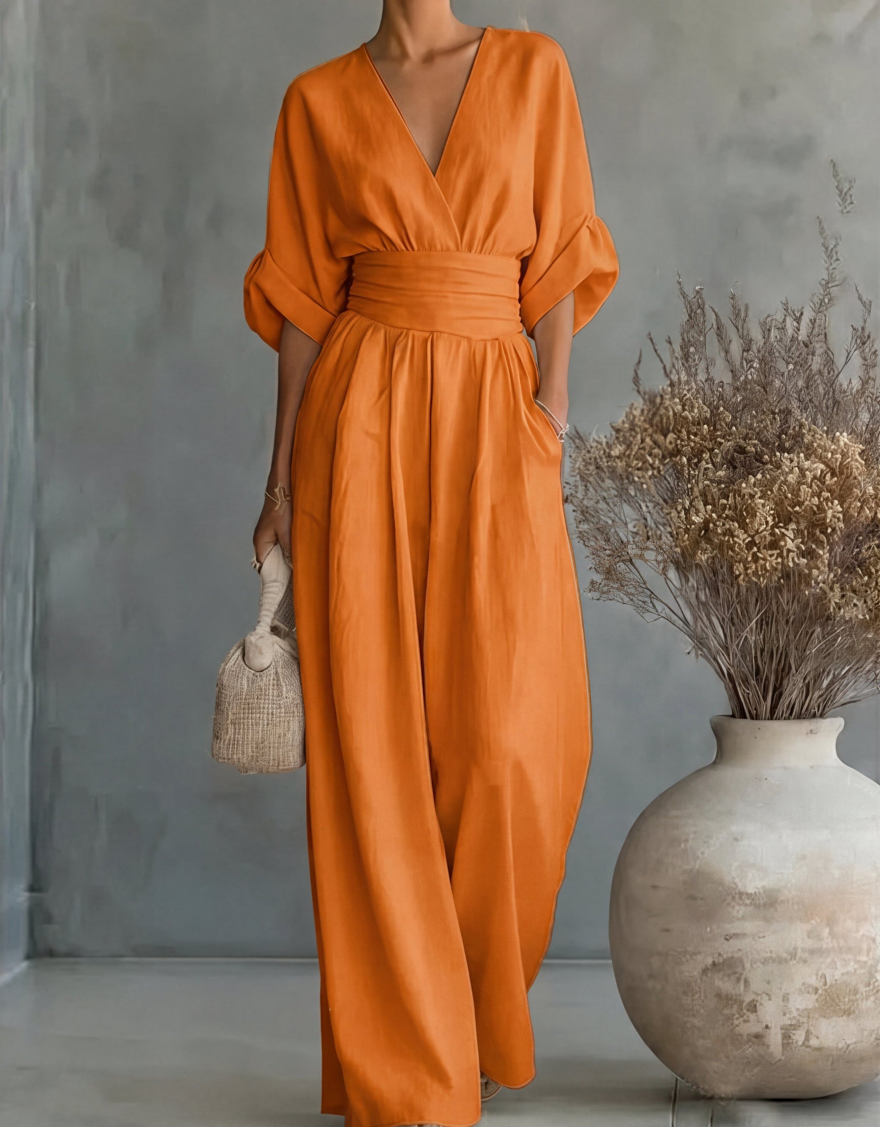 Celeste - Elegant Wide-Leg Jumpsuit