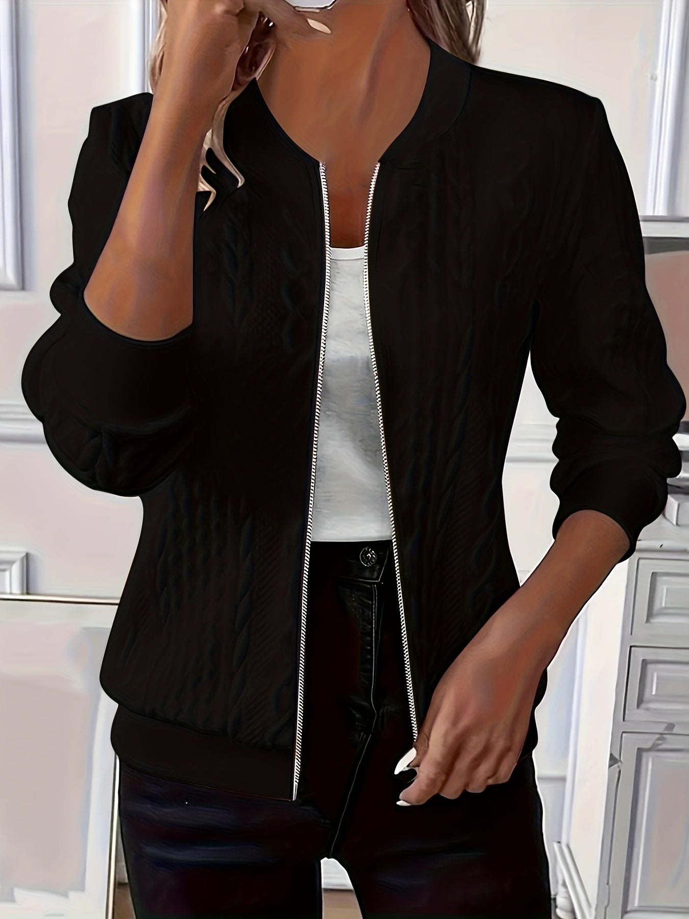 Sienna Knit Zip Jacket