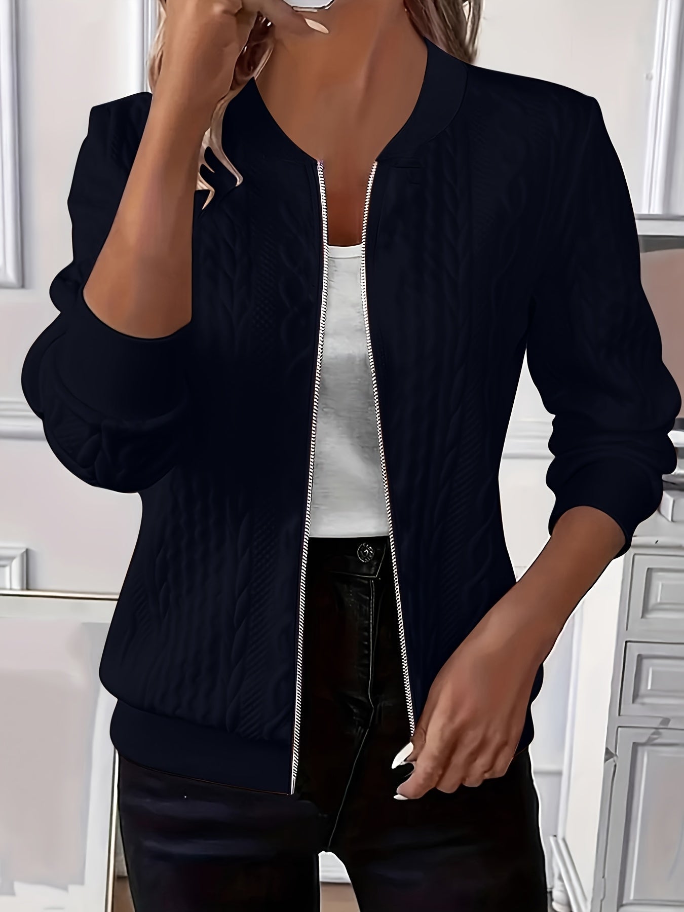 Sienna Knit Zip Jacket