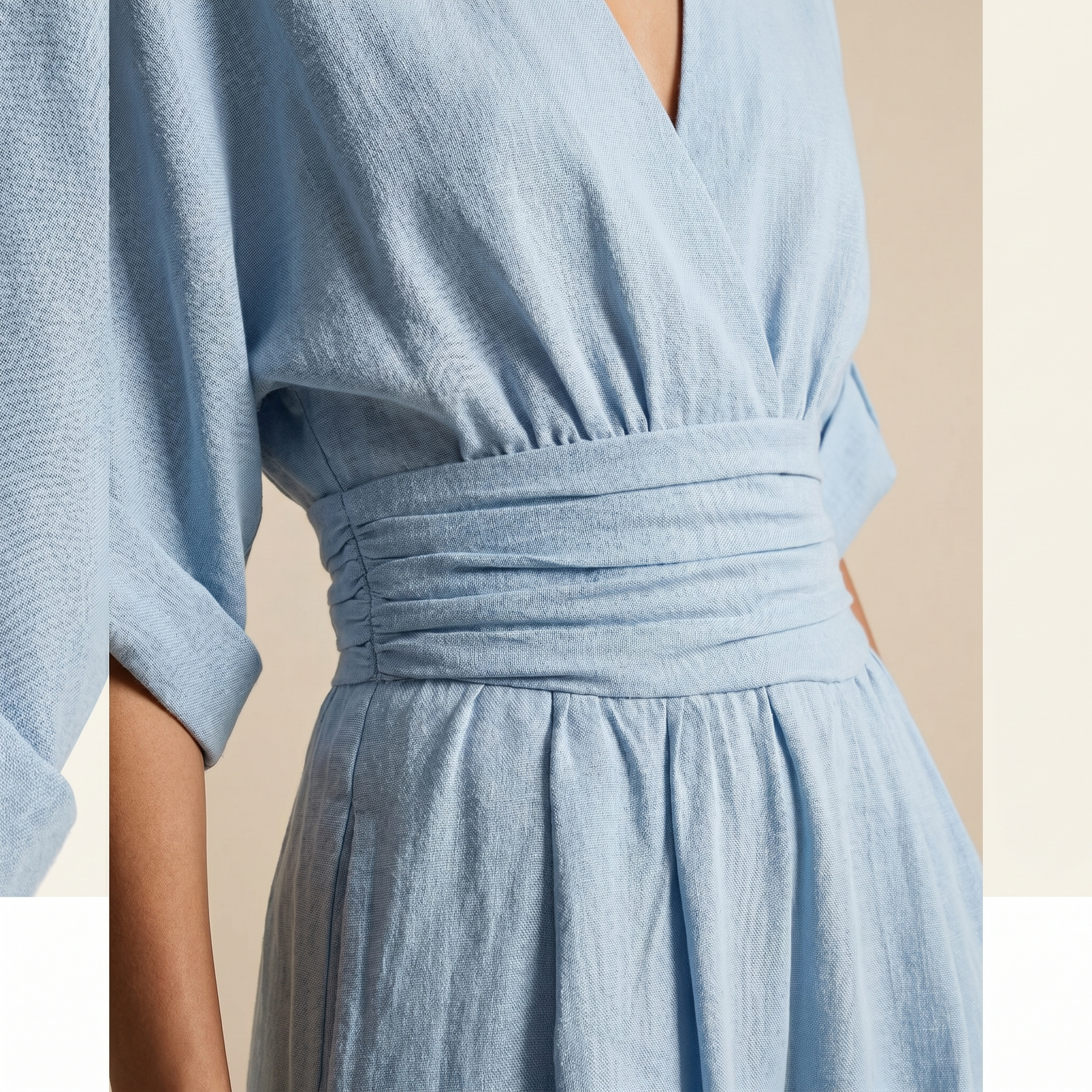 The Capella - V-Neck High-Waist Jumpsuit