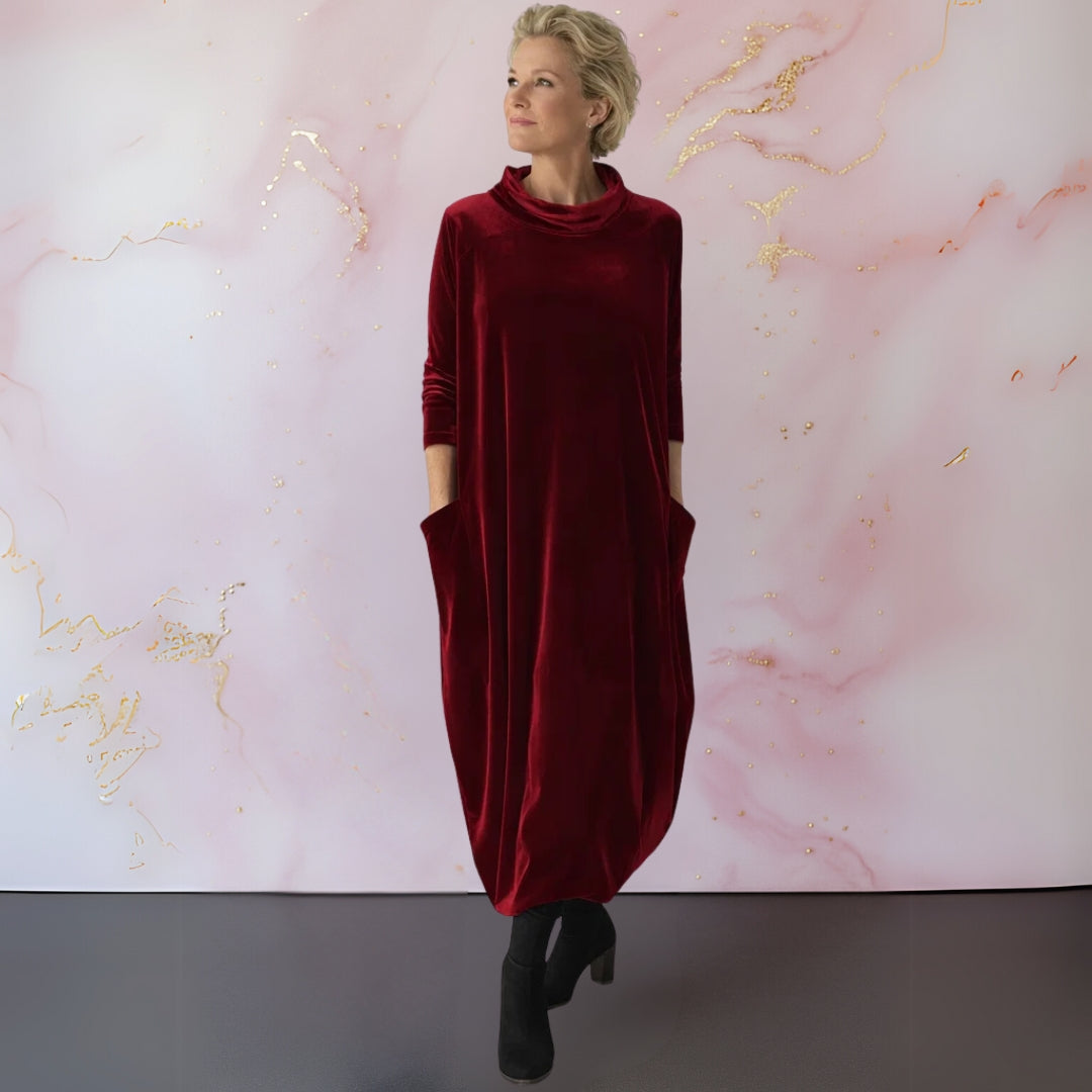 Leona - Velvet Maxi Dress