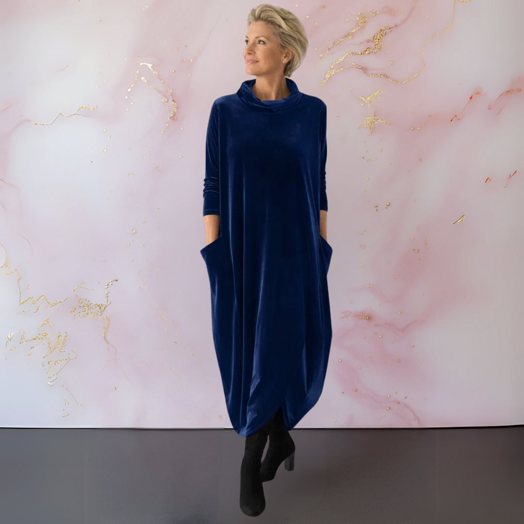 Leona - Velvet Maxi Dress