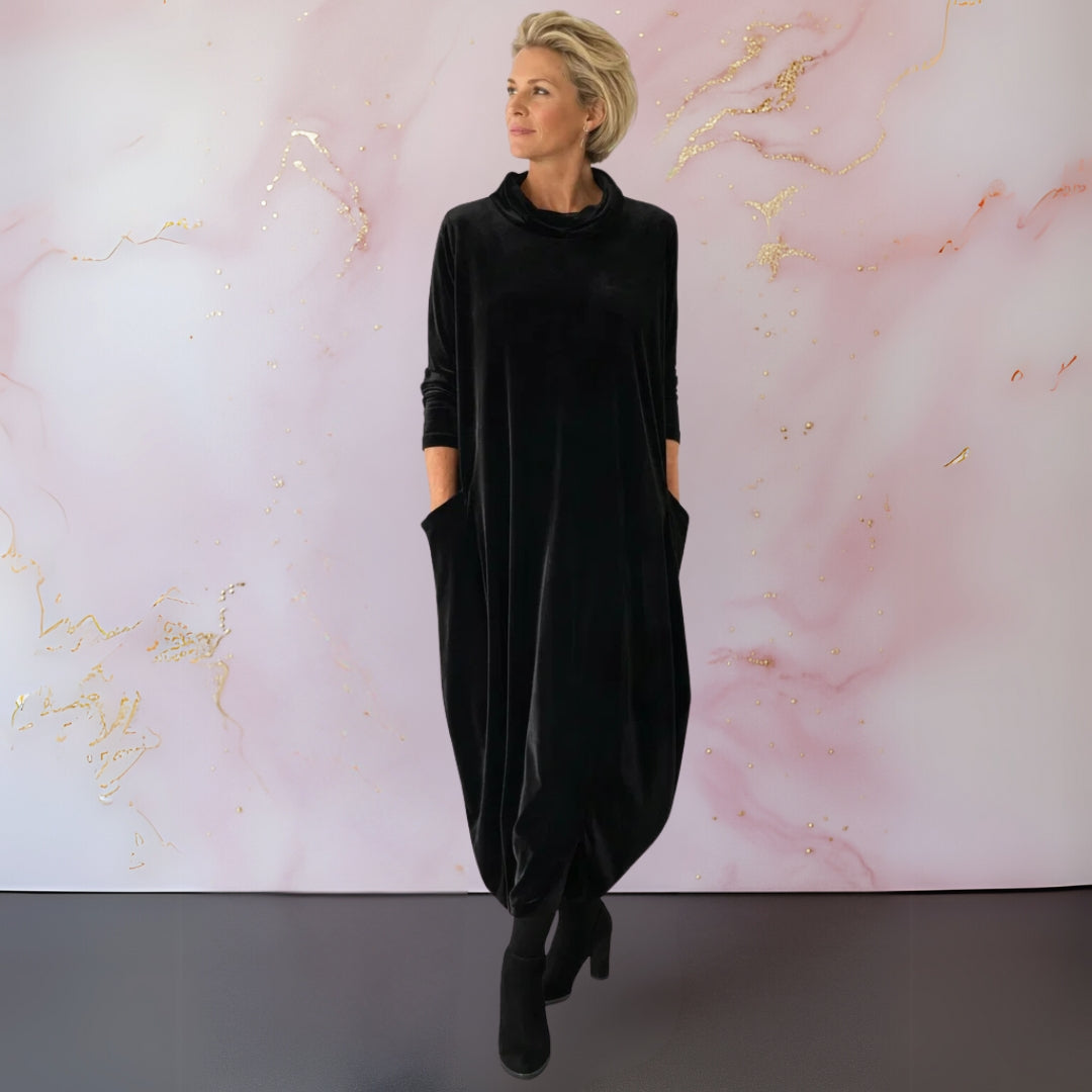 Leona - Velvet Maxi Dress