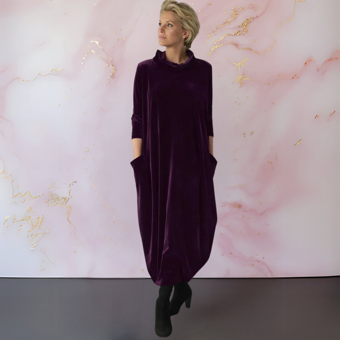 Leona - Velvet Maxi Dress