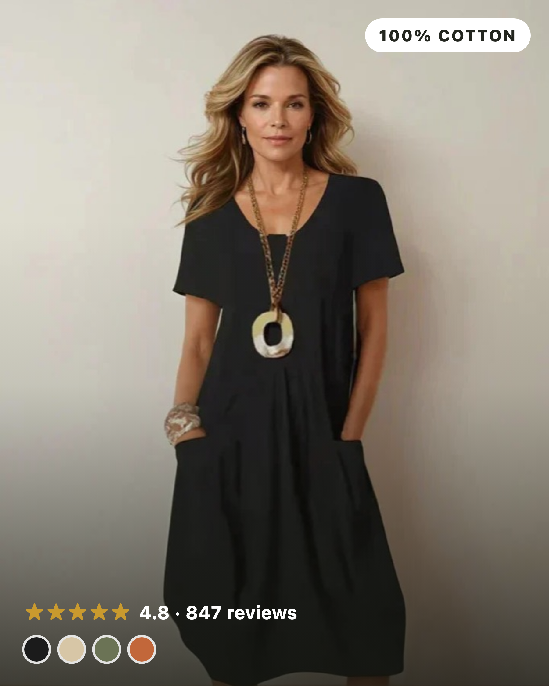 Jess | Easy Casual Flow Dress