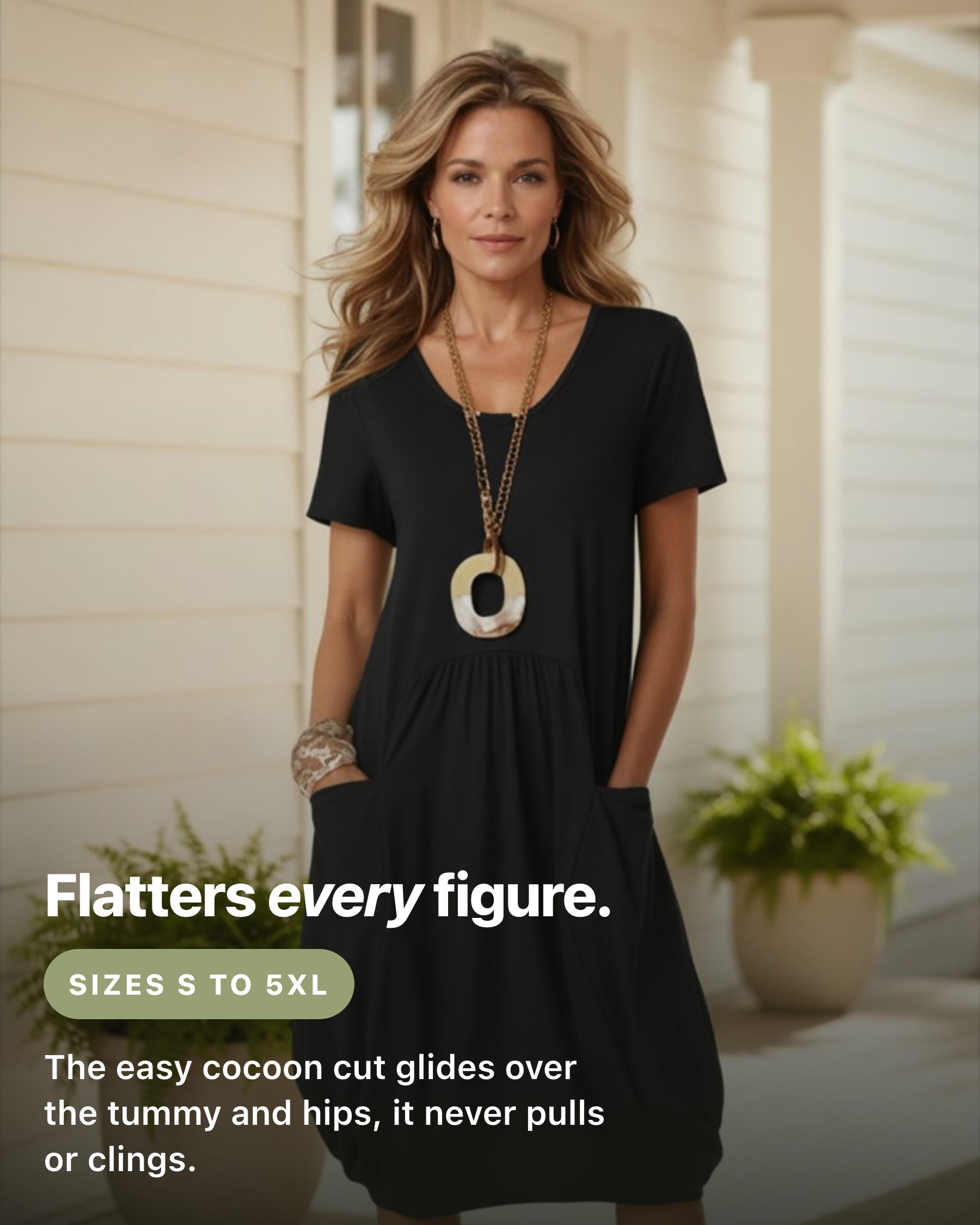Jess | Easy Casual Flow Dress