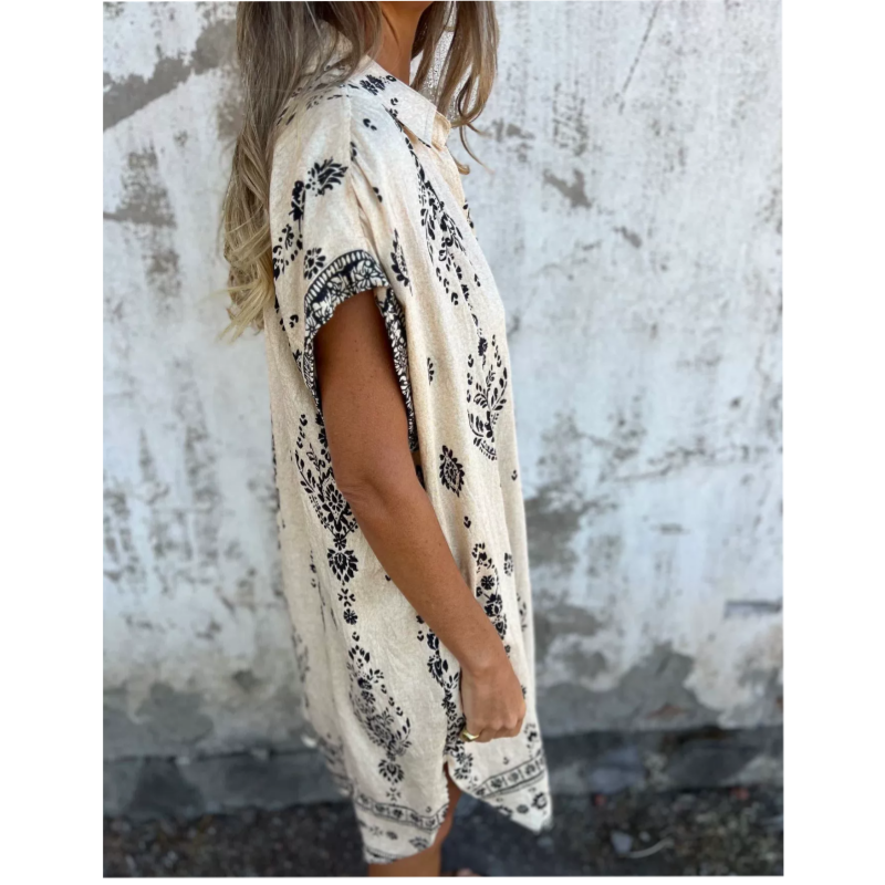 Emmeline - Printed Pocket Dress